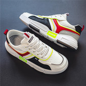 Casual sneakers ανδρικά παπούτσια Skateboard Σχεδιαστής μόδας για περπάτημα Flats αναπνεύσιμα αθλητικά παπούτσια Νέα λευκά βουλκανισμένα παπούτσια Άνδρας