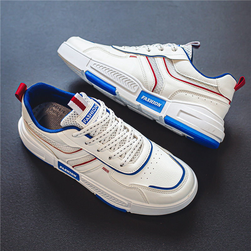 Casual sneakers ανδρικά παπούτσια Skateboard Σχεδιαστής μόδας για περπάτημα Flats αναπνεύσιμα αθλητικά παπούτσια Νέα λευκά βουλκανισμένα παπούτσια Άνδρας
