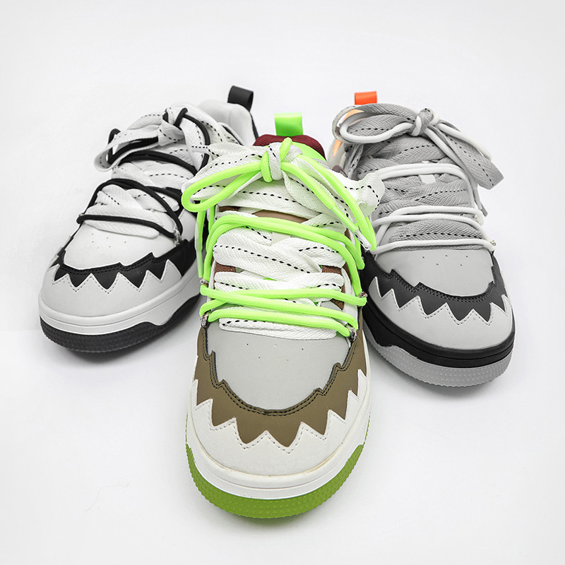 Unisex Brand Leisure Παπούτσια Skateboarding Ανδρικά Δερμάτινα Παπούτσια Αναψυχής Σχεδιαστικά Χονδρά πάνινα παπούτσια Γυναικεία αθλητικά παπούτσια για περπάτημα Ανδρικά υποδήματα