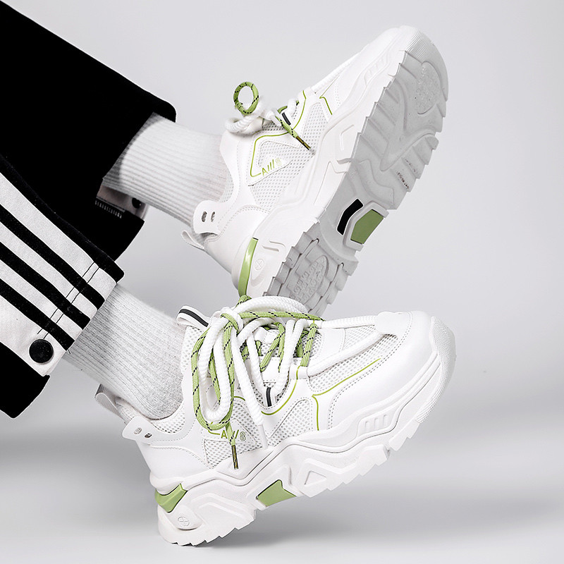 Ανδρικά παπούτσια φθινοπώρου 2023 Νέο στυλ μόδας με αναπνεύσιμο διχτυωτό πλέγμα Casual άνετα παπούτσια Αντιολισθητικά αθλητικά παπούτσια με κορδόνια ανδρικά παπούτσια Vulcanize