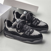 Ανδρικά παπούτσια Skateboard Αθλητικά παπούτσια Kateboarding με κορδόνια που αναπνέουν για άνδρες Μόδα Αντιολισθητικά Ανδρικά αθλητικά παπούτσια από καμβά