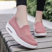 Teniske ženske ortopedske tenisice Vulkanizirane cipele za žene Mrežaste prozračne platforme Slip-On Ženske mokasine Zapatillas De Mujer