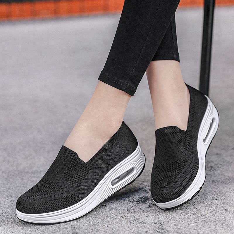 Teniske ženske ortopedske tenisice Vulkanizirane cipele za žene Mrežaste prozračne platforme Slip-On Ženske mokasine Zapatillas De Mujer