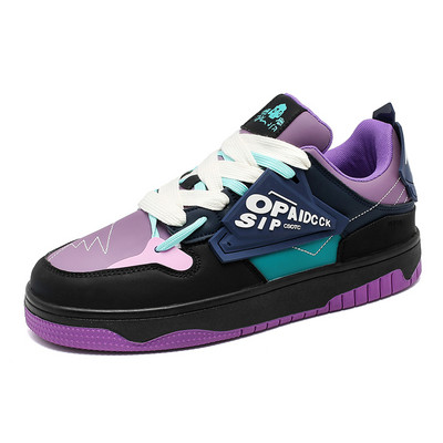 Ανδρικά παπούτσια Skateboard Fashion Chunky Mix Color Breathable Ανδρικά παπούτσια σχεδιαστών Άνετα Αντιολισθητικά Ανδρικά αθλητικά παπούτσια για σκέιτμπορντ