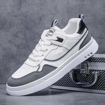 Ανοιξιάτικα ανδρικά casual παπούτσια Αθλητικά παπούτσια για σκέιτμπορντ Αντρικά φθινοπωρινά παντός αγώνες Λευκά Zapatillas Φοιτητικά άνετα αθλητικά παπούτσια μόδας