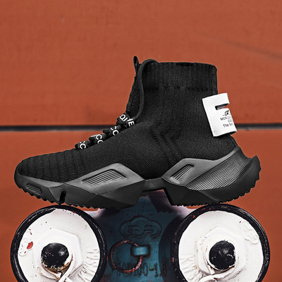 Ανδρικά παπούτσια ρετρό κάλτσες 2022 47 ψηλά, χοντρά ανδρικά παπούτσια αναπνεύσιμα Ανδρικά παπούτσια με χοντρό κάτω μέρος, καθημερινά παπούτσια Zapatos De Hombre