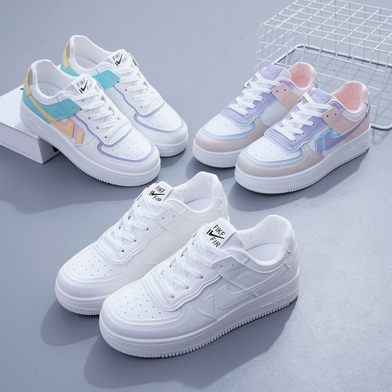 Αθλητικά παπούτσια κολεγιακού στυλ Γυναικεία παπούτσια Vulcanize Light Casual Designer Άνετα με κορδόνια Αναπνεύσιμα