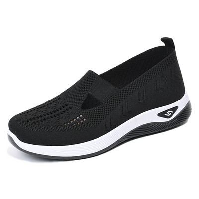 Καλοκαίρι 2023 New Comfort Casual γυναικεία παπούτσια Μόδα μαλακή σόλα Διαπνέουσα κούφια επίπεδη παπούτσια για γυναίκες Zapatos De Mujer