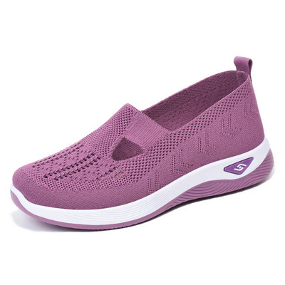 Καλοκαίρι 2023 New Comfort Casual γυναικεία παπούτσια Μόδα μαλακή σόλα Διαπνέουσα κούφια επίπεδη παπούτσια για γυναίκες Zapatos De Mujer
