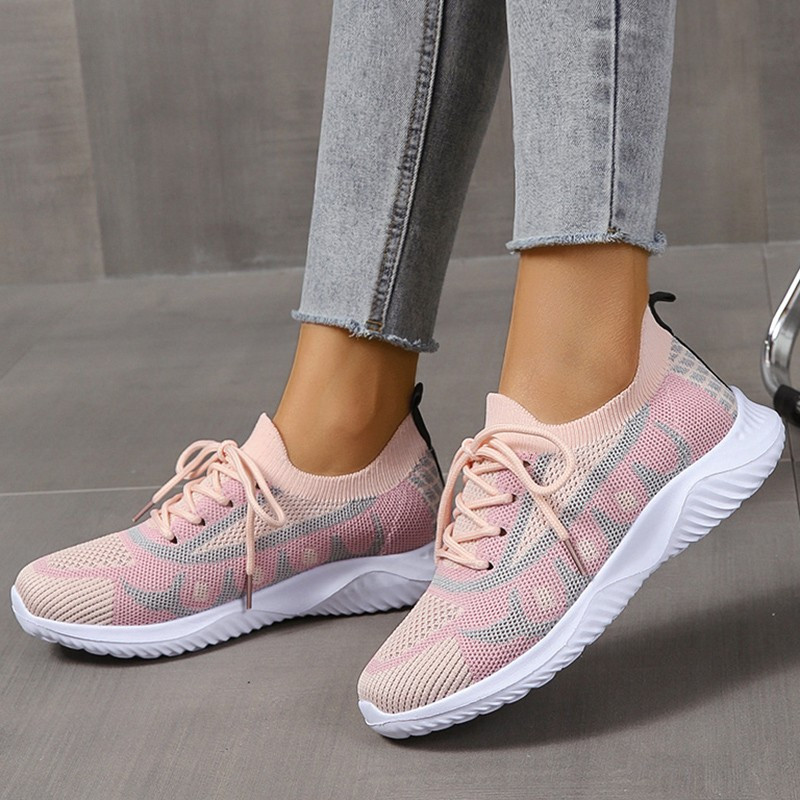 2023. aasta kevad ja sügis Uued naiste spordijalatsid Moodne paeltega libisemiskindlad spordijalatsid välitingimustes kerged kõndimisjalatsid