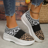 Γυναικεία πάνινα παπούτσια Vulcanized Φθινοπωρινά Νέα Διχτυωτή Εκτύπωση Μικτής Χρώμα Πλατφόρμα Casual Γυναικεία Υπαίθρια Αθλητικά Παπούτσια Plus Size Zapatos De Mujer