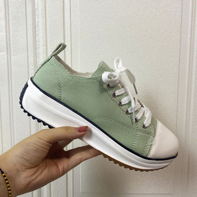 Καλοκαιρινά γυναικεία πάνινα παπούτσια Πλατφόρμα Casua Γυναικεία παπούτσια Plus Size Femlae Παπούτσια τένις Μόδα Αθλητικά παπούτσια Αντιολισθητικά