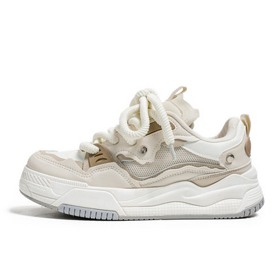 Ανδρικά παπούτσια για σκέιτμπορντ Hip Hop Platform Ανδρικά παπούτσια για Skateboard Trend Comfort Δερμάτινα Ανδρικά καθημερινά αθλητικά παπούτσια Μόδα Χαμηλή κοπή για ανδρικά παπούτσια για skateboard