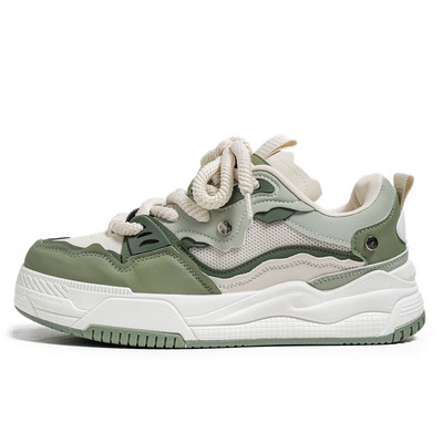 Ανδρικά παπούτσια για σκέιτμπορντ Hip Hop Platform Ανδρικά παπούτσια για Skateboard Trend Comfort Δερμάτινα Ανδρικά καθημερινά αθλητικά παπούτσια Μόδα Χαμηλή κοπή για ανδρικά παπούτσια για skateboard