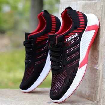 Γκρι sneakers αγόρια GYM Yoga sneakers fitness άνετα παπούτσια για άντρες φθινοπωρινά sneakers μόδας τένις