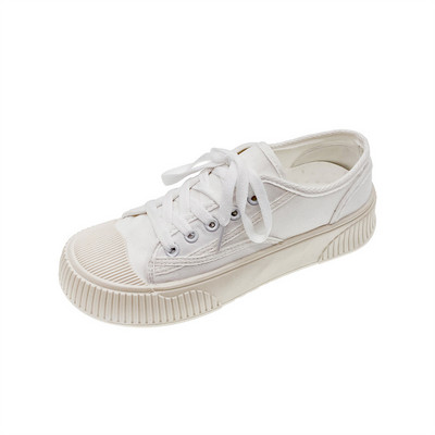 Nove platnene cipele za 2023. Ženske tenisice s mekim potplatom Sport na otvorenom Trčanje Ležerne udobne cipele Jednobojne ženske cipele