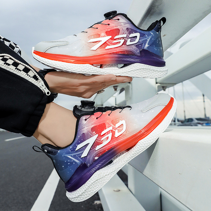 Muške modne atletske ležerne tenisice Mokasine Trčanje Hodanje Planinarenje Sport Teniski trenažeri Vanjske cipele Prozračni zdepasti mekani potplat