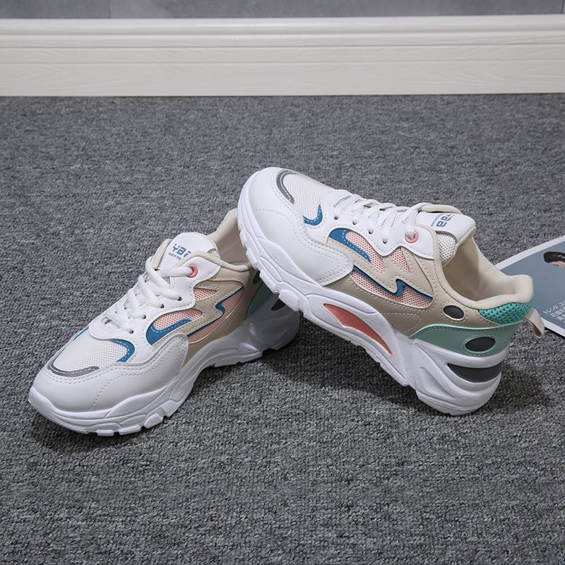 Debele tenisice za povećanje visine Ženske cipele s platformom Nove modne prozračne mrežaste sportske ženske tenisice Ležerne tenisice