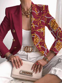 Κουμπί Ladies Blazer Woman 2023 Κοστούμι εργασίας Γυναικείο μπουφάν Γυναικείο Γραφείο Lady Formal Γυναικεία σακάκια και μπουφάν Γυναικεία Blazer Femme