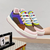 Nova prozračna mrežasta sportska obuća 2023. Proljeće Jesen Cipele s debelim potplatom Ravne cipele Ženske tenisice Ležerne tenisice s platformom Bijele cipele