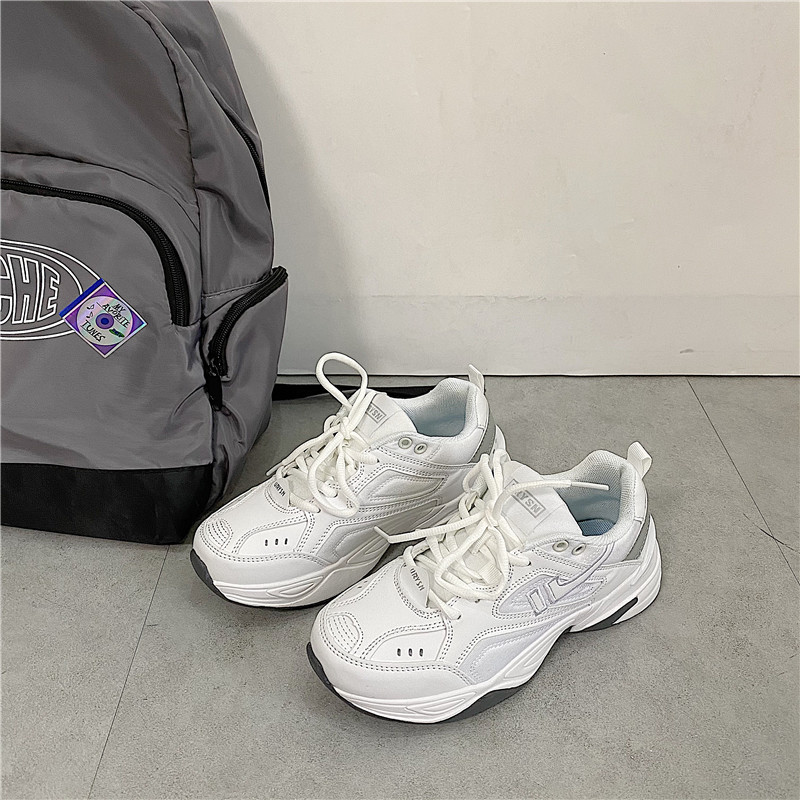 Λευκά παπούτσια για τρέξιμο Ανδρικά παπούτσια με χοντρό κάτω μέρος Ανδρικά αθλητικά παπούτσια Γυναικεία Chaussures Homme casual αναπνεύσιμα αθλητικά παπούτσια Ανδρικά γυναικεία υποδήματα