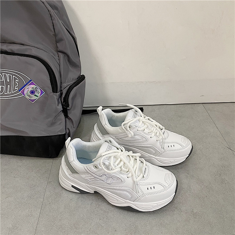 Λευκά παπούτσια για τρέξιμο Ανδρικά παπούτσια με χοντρό κάτω μέρος Ανδρικά αθλητικά παπούτσια Γυναικεία Chaussures Homme casual αναπνεύσιμα αθλητικά παπούτσια Ανδρικά γυναικεία υποδήματα