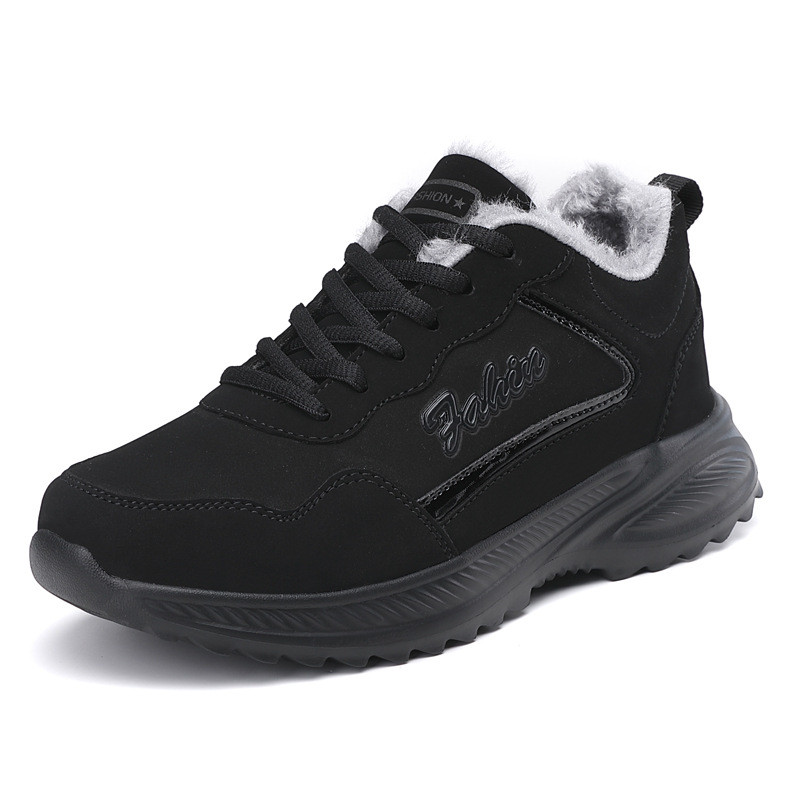 Zimske ženske pamučne cipele Tenisice s debelim đonom Modne plišane tople cipele za trčanje Ženske tenisice Luksuzne ženske vulkanizirane cipele