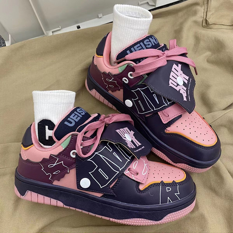 Férfi cipő új légáteresztő fűzős futócipő koreai változat sokoldalú alkalmi cipő kopásálló sportcipő deszkacipő