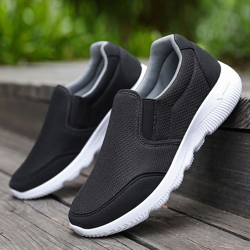 Μόδα Νέα άνετα casual παπούτσια Ζευγάρι Unisex Lovers' Shoes Walking Sneakers Soft Chunqiuji Big Size 36-44