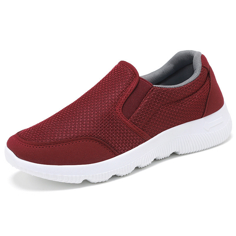Μόδα Νέα άνετα casual παπούτσια Ζευγάρι Unisex Lovers' Shoes Walking Sneakers Soft Chunqiuji Big Size 36-44