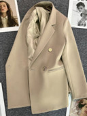 Γυναικείο παλτό Κορεατικής μόδας Loose Leisure Φθινοπωρινό Small Blazer Γυναικείο ευέλικτο μονόχρωμο κοστούμι Κορυφαίο γυναικείο μπουφάν Commuting