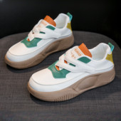 2023. Nove ženske cipele PU s dubokim ustima Ženske cipele za hodanje Modne vanjske vulkanizirane cipele S okruglim prstima Ležerne cipele s ravnom petom