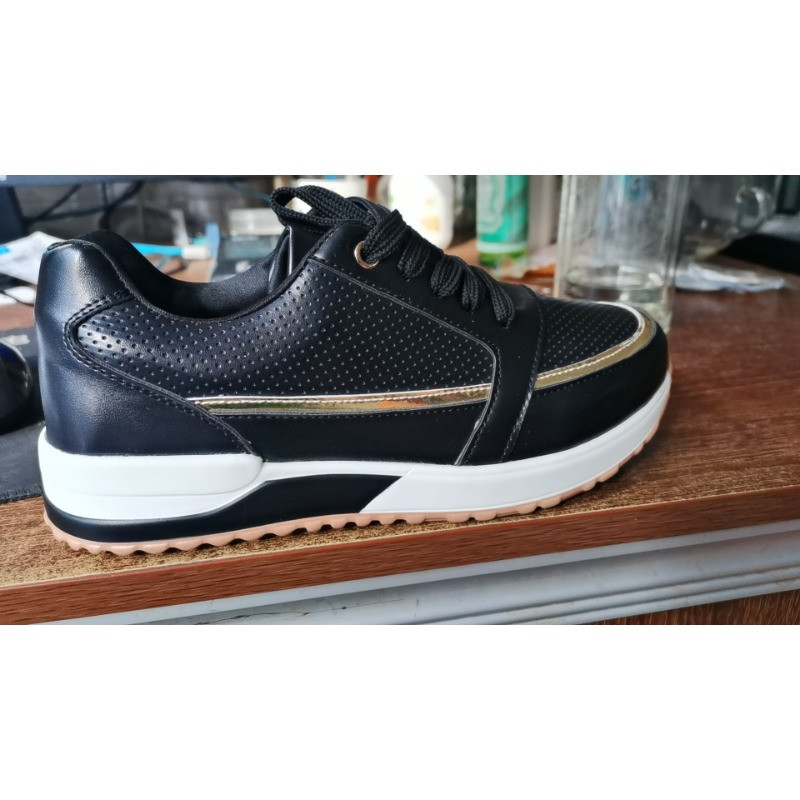 2023. őszi női tornacipő, hálós, fűzős női, alkalmi, ékes, kültéri futócipő, nagy, vastag alsó 36-43