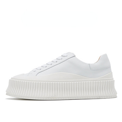 2023 γυναικεία άνετα αθλητικά παπούτσια με χοντρή σόλα με υψηλή πλατφόρμα που αναπνέει casual υπερυψωμένα λευκά γυναικεία παπούτσια βουλκανισμένα παπούτσια