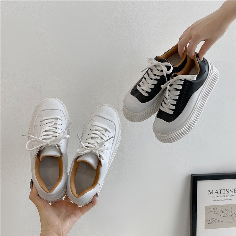 2023 γυναικεία άνετα αθλητικά παπούτσια με χοντρή σόλα με υψηλή πλατφόρμα που αναπνέει casual υπερυψωμένα λευκά γυναικεία παπούτσια βουλκανισμένα παπούτσια