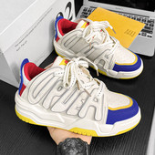 Φθινοπωρινά χειμερινά δερμάτινα πάνινα παπούτσια Skateboard Man Fashion Casual Platform Ανδρικά αθλητικά παπούτσια Μοντέρνα ανδρικά παπούτσια για Skateboarding