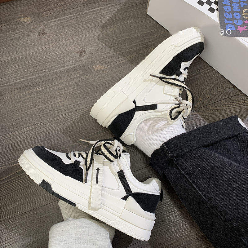 Λευκή Γυναικεία Πλατφόρμα Αθλητικά Παπούτσια Αθλητικά Παπούτσια Kawaii Vintage Vulcanize Casual Κορεάτικη μόδα Harajuku Tennis Γυναικεία διαμερίσματα