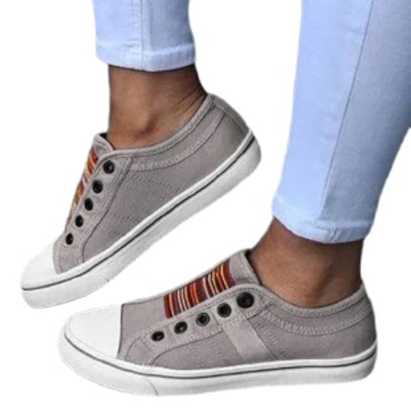 2023 Νέα γυναικεία παπούτσια με χαμηλό τακούνι Flat παπούτσια Γυναικεία άνετα casual βουλκανισμένα παπούτσια Deep Mouth Στρογγυλά παπούτσια μονό