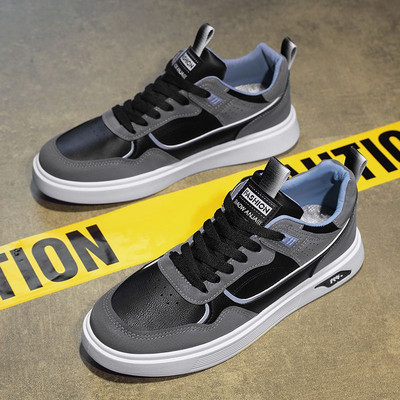 Ανδρικά παπούτσια 2023 Φθινοπωρινά Νέα Flat Breathable Fashion Lace Up Αθλητικά Ανδρικά Comfort Sport Παπούτσια για τρέξιμο σε εξωτερικό χώρο Zapatillas Hombre