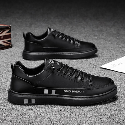 Ανδρικά παπούτσια 2023 Φθινοπωρινά Νέα Flat Breathable Fashion Lace Up Αθλητικά Ανδρικά Comfort Sport Παπούτσια για τρέξιμο σε εξωτερικό χώρο Zapatillas Hombre