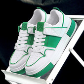 2023 Fashion White Ανδρικά πάνινα παπούτσια Skateboard, Αντιολισθητικά Ανδρικά παπούτσια Επιτραπέζιας Άνετη Πλατφόρμα Τάσης Casual Sports Shoes Man