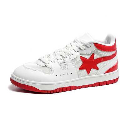 Modne reflektirajuće zvjezdane cipele, muške trendi platforme, ležerne muške cipele za skejtbord, jesen, zima, vanjske visoke tenisice za muškarce