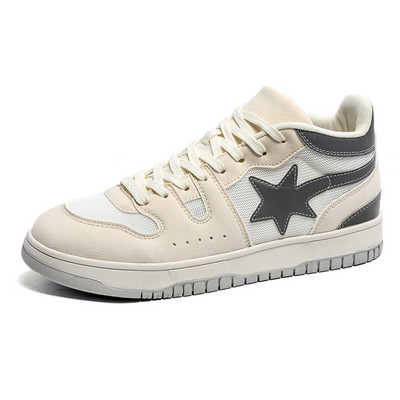 Modne reflektirajuće zvjezdane cipele, muške trendi platforme, ležerne muške cipele za skejtbord, jesen, zima, vanjske visoke tenisice za muškarce