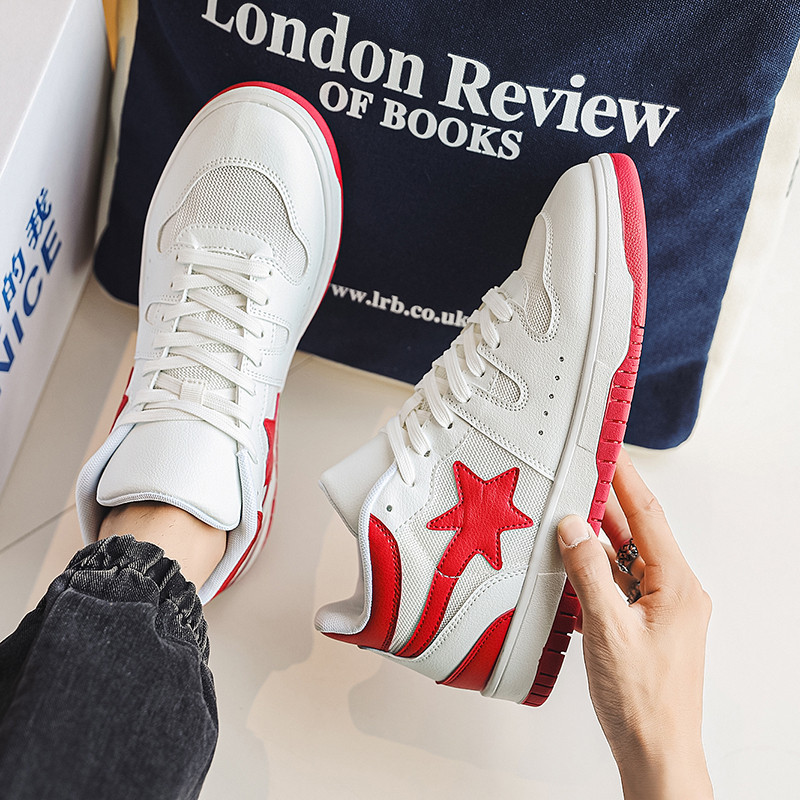 Modne reflektirajuće zvjezdane cipele, muške trendi platforme, ležerne muške cipele za skejtbord, jesen, zima, vanjske visoke tenisice za muškarce