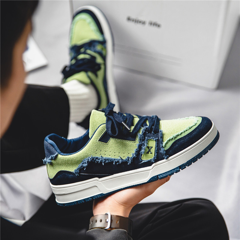 Tavaszi divat narancssárga férfi tervező tornacipők gördeszka kültéri sportplatform gördeszka cipő férfi edzőcipő zapatillas hombre 2022