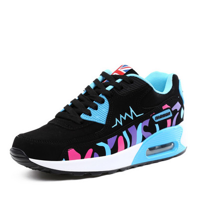 2022 Φθινοπωρινά Αθλητικά Αθλητικά Παπούτσια Γυναικεία Lace Up Wedge Γυναικεία Αθλητικά Παπούτσια Άνετα Παπούτσια Ταξιδίου Mujer