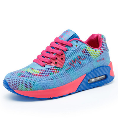 2022 Φθινοπωρινά Αθλητικά Αθλητικά Παπούτσια Γυναικεία Lace Up Wedge Γυναικεία Αθλητικά Παπούτσια Άνετα Παπούτσια Ταξιδίου Mujer