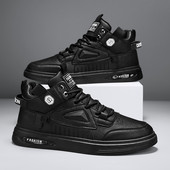 Νέα ψηλά ανδρικά παπούτσια μόδας υπαίθρια casual αθλητικά παπούτσια σανίδας δημοφιλή άνετα και ευέλικτα παπούτσια ταξιδιού για περπάτημα