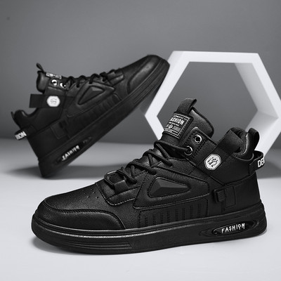 Νέα ψηλά ανδρικά παπούτσια μόδας υπαίθρια casual αθλητικά παπούτσια σανίδας δημοφιλή άνετα και ευέλικτα παπούτσια ταξιδιού για περπάτημα