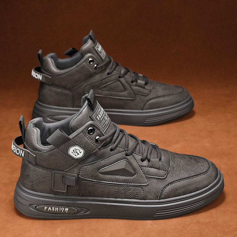 Νέα ψηλά ανδρικά παπούτσια μόδας υπαίθρια casual αθλητικά παπούτσια σανίδας δημοφιλή άνετα και ευέλικτα παπούτσια ταξιδιού για περπάτημα